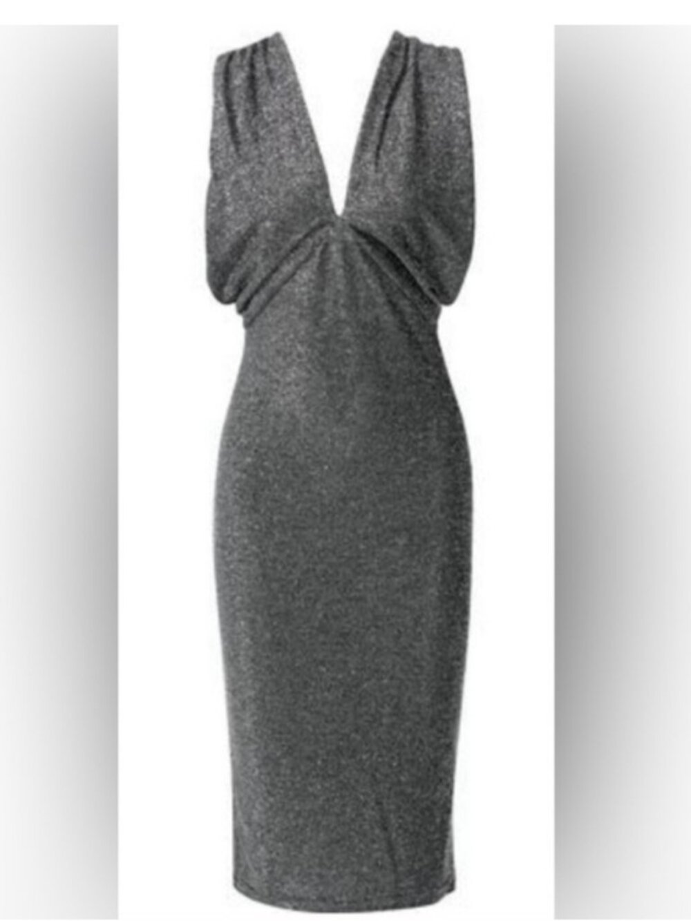 NWT WALTER BAKER | Jolie Dress Silver Sz S